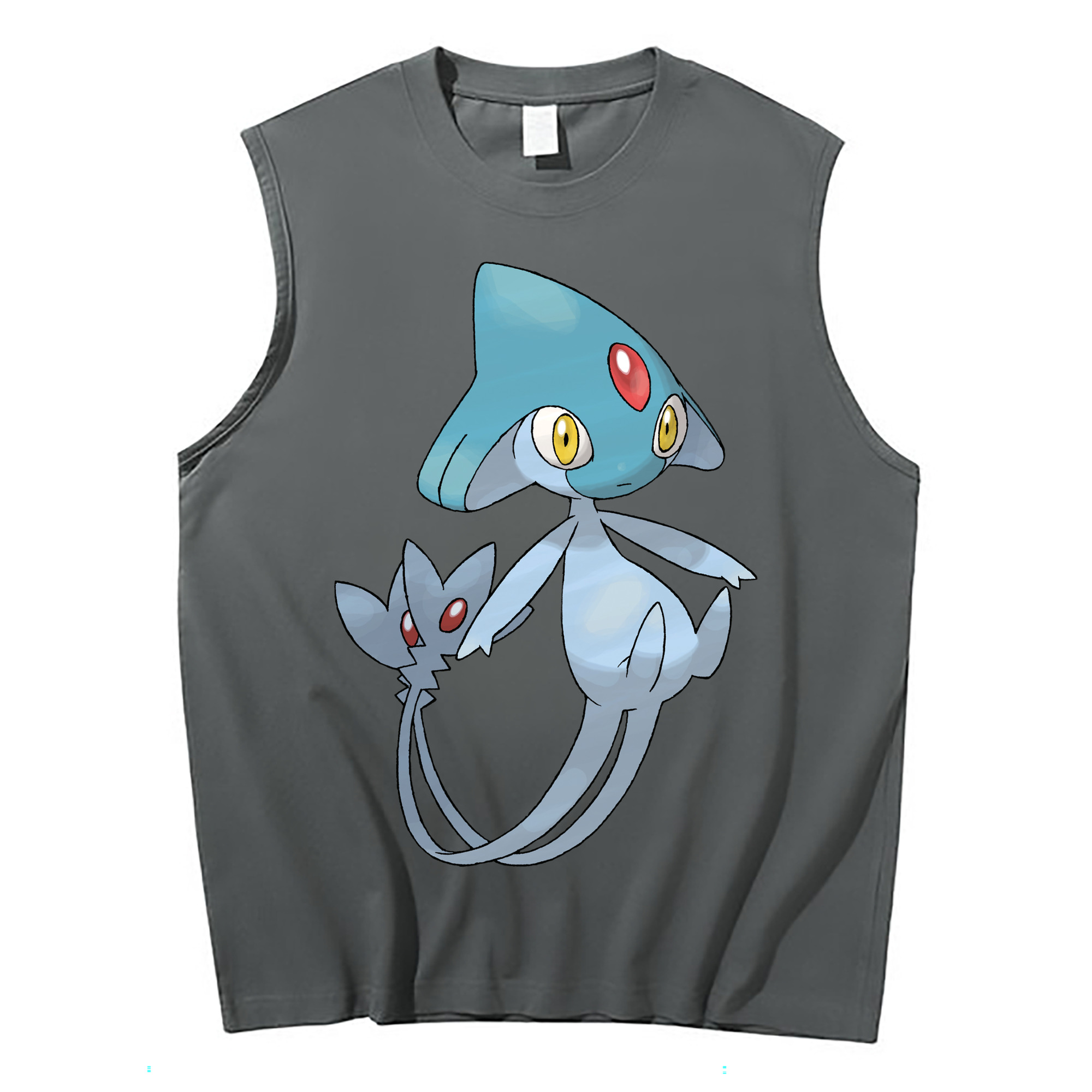 （画像用） ポケットモンスター Pokémon コットン100％タンクトップ（フロントプリント）